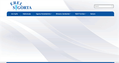 Desktop Screenshot of erelsigorta.com
